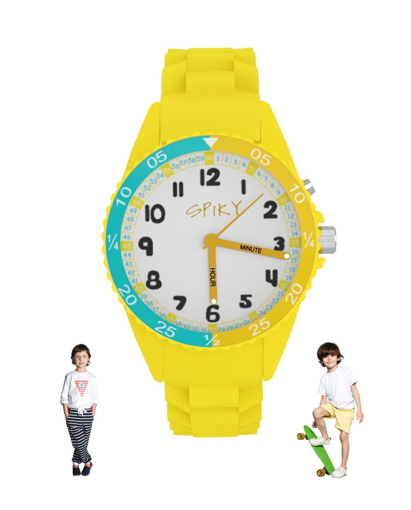 SPIKY Stylish Round Sports Analog Kids Watch - Image 1
